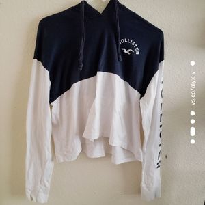 Hollister crop top hoodie